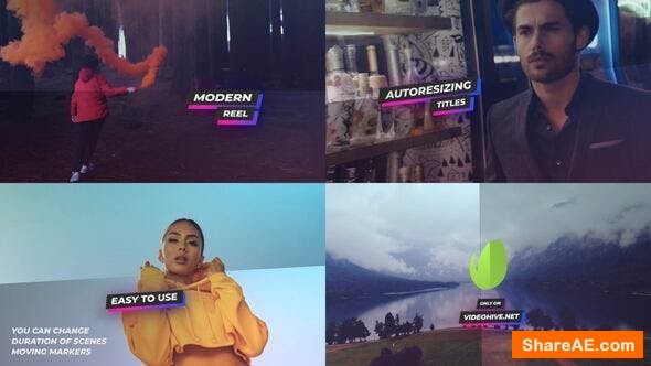 Videohive Modern Production Reel