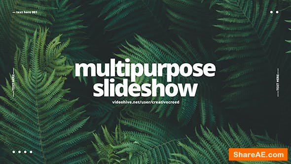 Videohive Multipurpose Slideshow / Dynamic Opener / Positive Photo Album / Travel and Journey