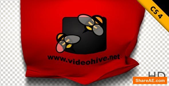 Videohive Cloth Logo Reveal