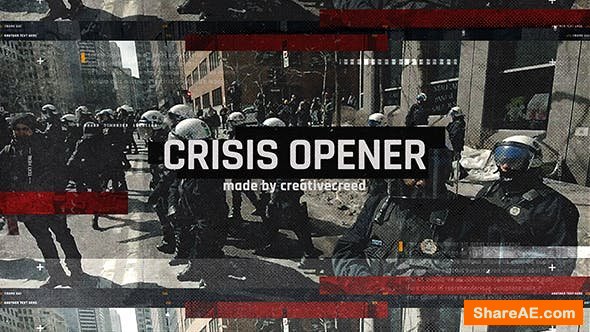Videohive Crisis Opener / Dynamic Grunge Slideshow / Riot and Rebellion / Revolt and Protest / Cataclysm