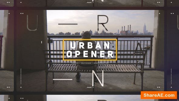 Videohive Urban Opener / Dynamic Slideshow / Hip-Hop Lifestyle / Cities and Streets