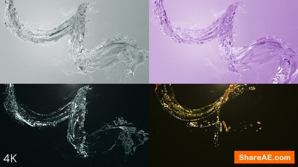 Videohive Water Helix Logo