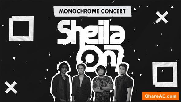 Videohive Monochrome Concert Promo