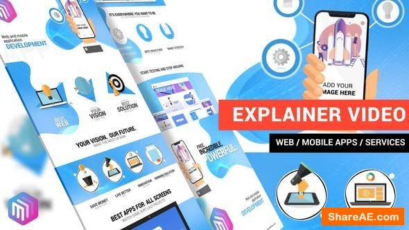 Videohive Explainer Video | Web and Mobile Apps, Online Services