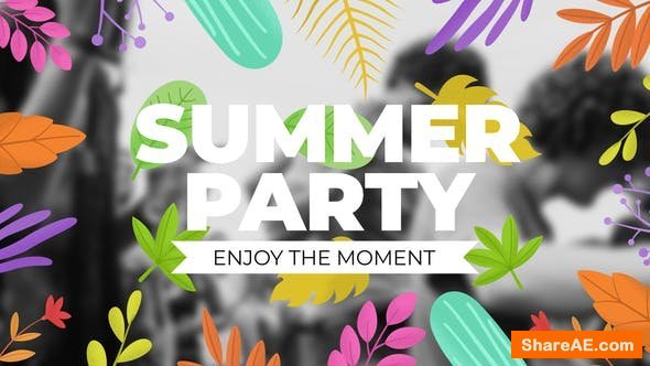 Videohive Summer Title Elements