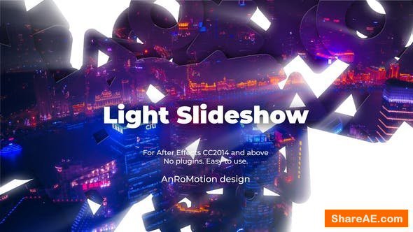 Videohive Light Slideshow 24288132