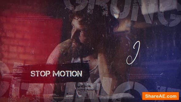 Videohive Stop Motion Grunge