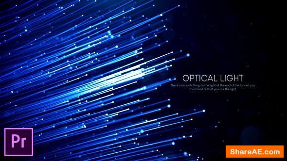 Videohive Optical Light Inspiring Titles - Premiere Pro