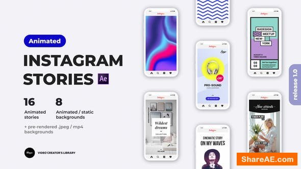 Videohive Animated Instagram Stories