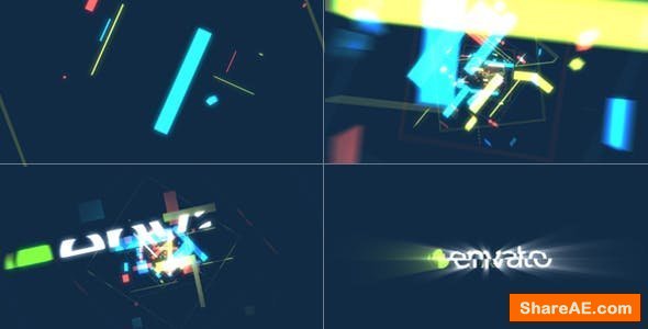 Videohive Abstract Glowing Logo