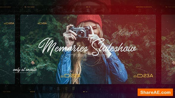 Videohive Memories Slideshow / Photo Album / Family and Friends / Travel and Journey