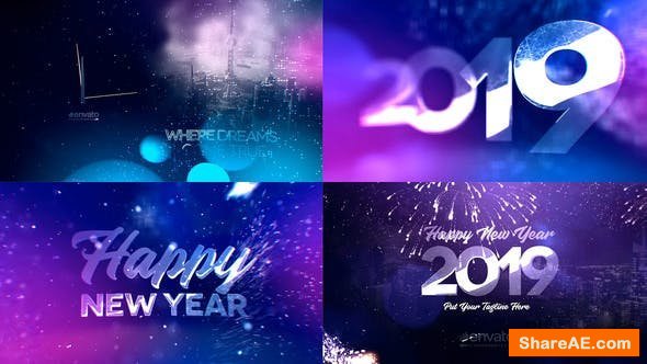 Videohive New Year Countdown 2020 Free After Effects Templates After Effects Intro Template Shareae