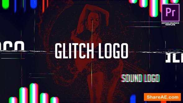 Videohive Sound Glitch - Logo Reveal - Premiere Pro