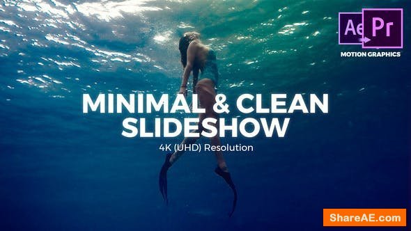 Videohive Minimal & Clean Slideshow - Premiere Pro