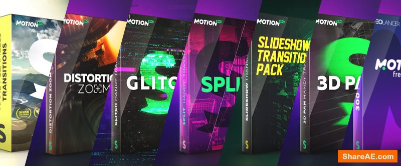 MotionBro Transitions Pack for After Effects [Working]