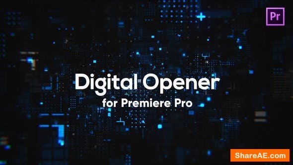 Videohive Digital Technology Opener for Premiere Pro