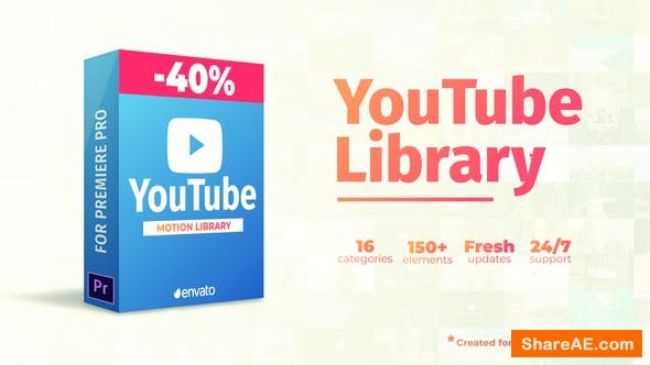 Videohive Youtube Library - Premiere Pro