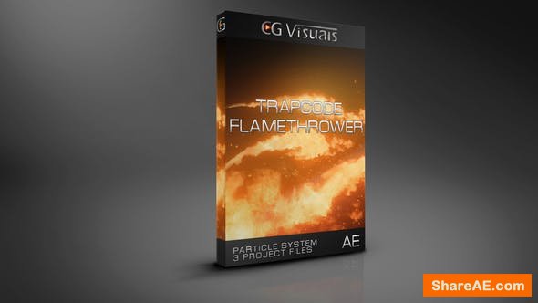 Videohive Trapcode Flamethrower: Particle System