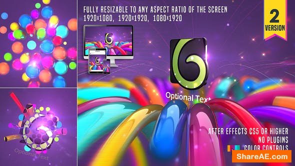 Videohive Colorful Logo Reveal 24195444 