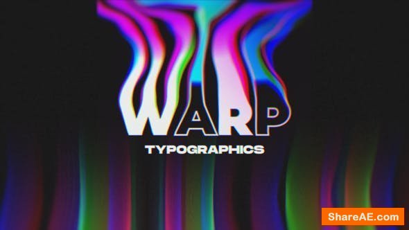 Videohive Warp Typographics
