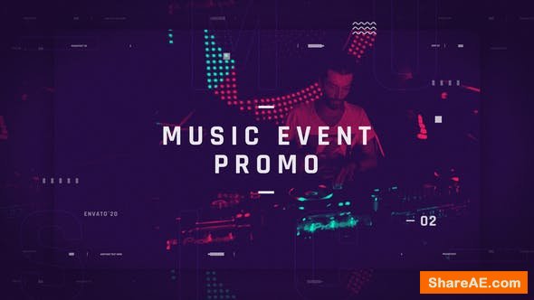 hard music event videohive free download after effects template