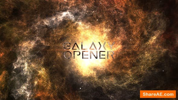 Videohive Galaxy Opener Titles
