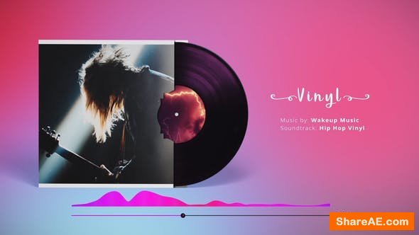 Videohive Vinyl Disc Music Visualizer
