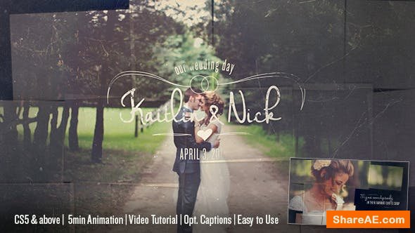 Videohive Wedding & Memory Collage