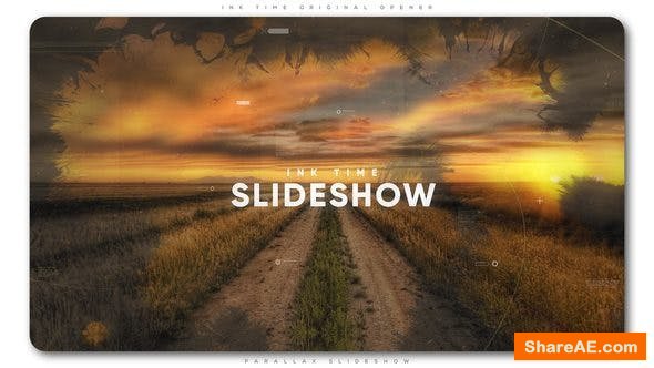 Videohive Ink Time Parallax Slideshow