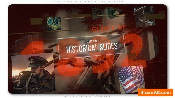 Videohive Past Time Historical Slideshow