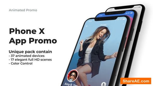 Videohive Phone X - App Promo 21943314 