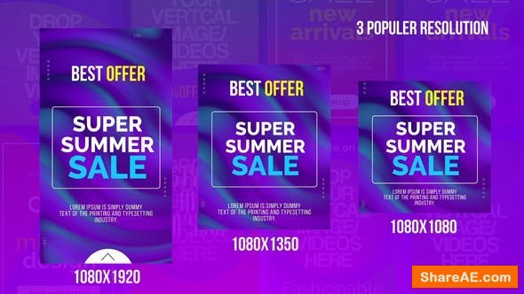 Videohive Colorful Intragram Stories