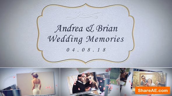 Videohive Wedding Memories 22407082