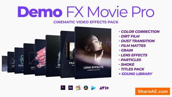 Videohive Demo FX Movie Pro cinematic effects