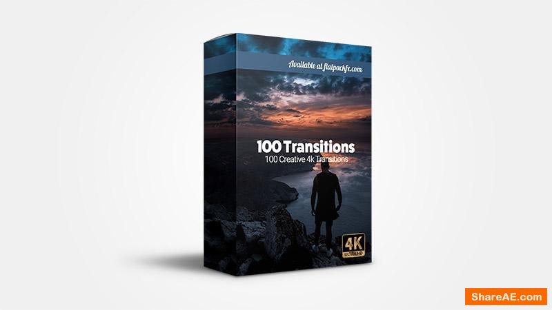 Flatpackfx 100 Transition Pack - Motion Graphic