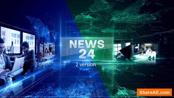 Videohive News 24 Intro