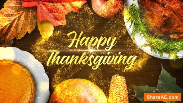 Videohive Thanksgiving Wishes