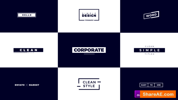 Videohive Corporate Titles 21458514