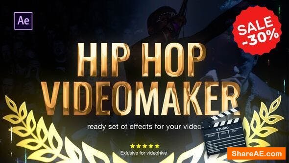 Videohive Hip Hop Music Video Editor 2.0