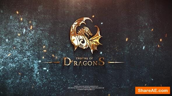 Videohive Epic Fantasy Logo Reveal