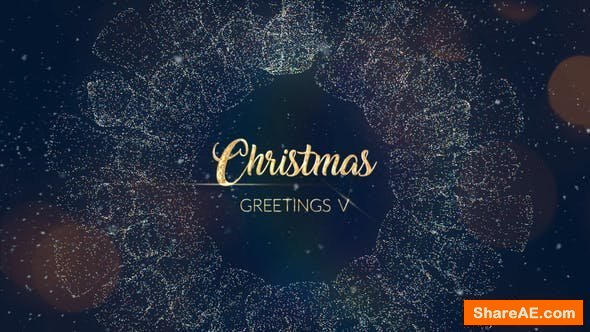 Videohive Christmas Greetings V | After Effects Template