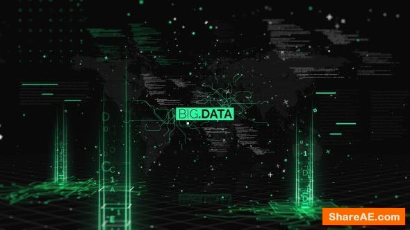 Videohive Big Data Trailer