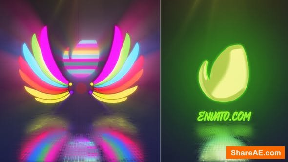 Videohive LED Lights Wings