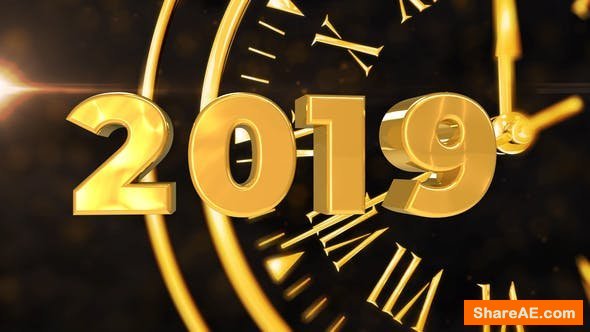 Videohive Happy New Year Countdown | 3D Animation