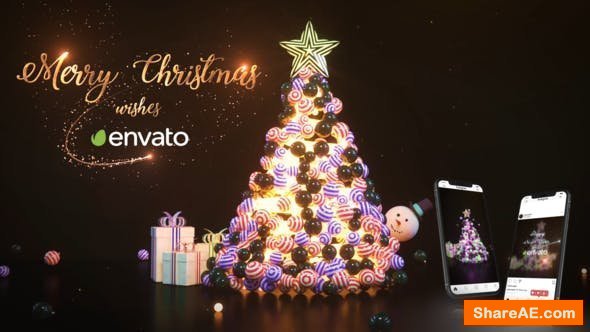 Videohive Christmas and New Year Greetings 25206820