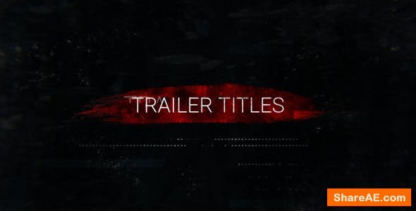 Videohive Action Trailer Titles