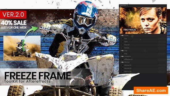 Videohive Freeze Frame intro ToolKit - After Effects Scripts