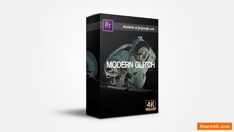 Flatpackfx Glitch Titles - Premiere Pro