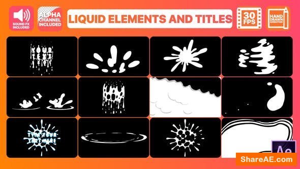 Videohive Cartoon Splash FX and Titles | After Effects
