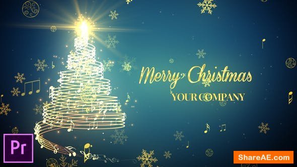 Videohive Musical Christmas - Premiere Pro